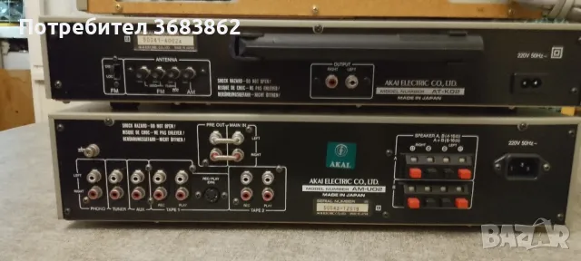 AKAI AM-U02, AKAI AT-K02, AKAI CS-M02, снимка 8 - Аудиосистеми - 49106831