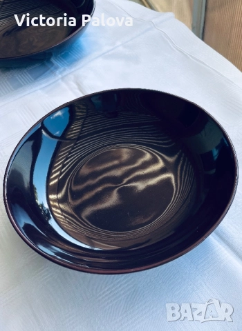Керамични чинии с цветно остъклено покритие, снимка 12 - Чинии - 51507837