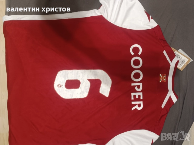 Тениска на Лиьм Купьр, снимка 2 - Футбол - 52628427