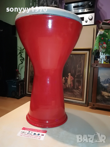 ЧЕРВЕНА ГОЛЯМА ТАРАМБУКА 0704221208, снимка 7 - Ударни инструменти - 36374871