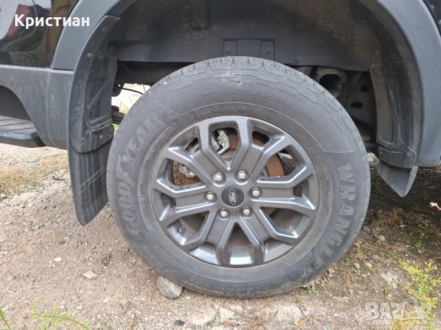 Оригинални алуминиеви джанти 18"  за ford ranger wildtrak 