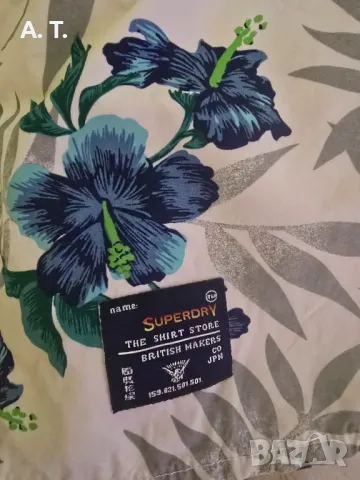 Superdry vintage size M, снимка 4 - Ризи - 48866348