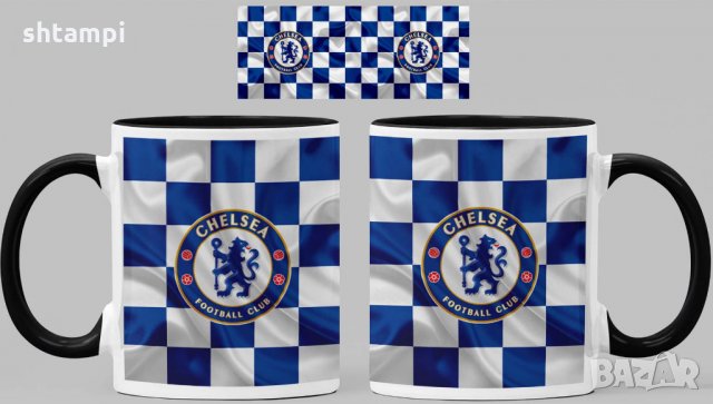 Чаша Челси Chelsea Керамична, снимка 7 - Фен артикули - 34784070