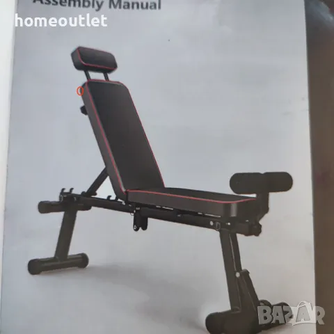 ПРЕОЦЕНЕНА Сгъваема лежанка за фитнес D532-SB0202301X, снимка 10 - Фитнес уреди - 42833851