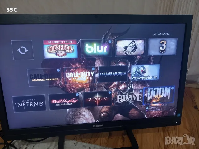 PS3 Super Slim 500GB хакнат +игри, снимка 4 - PlayStation конзоли - 56154335