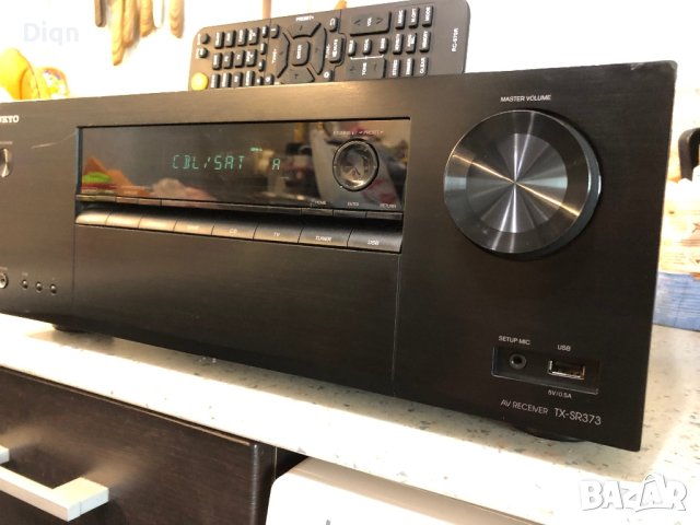 Onkyo TX-SR373 Bluetooth , снимка 7 - Ресийвъри, усилватели, смесителни пултове - 41665110
