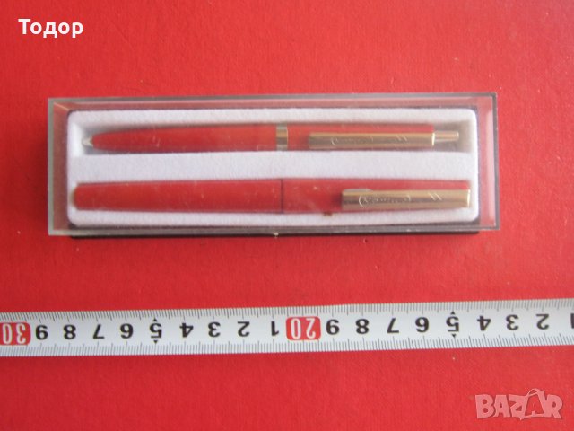 Луксозен химикал химикалка Ромус банкерски комплект, снимка 1 - Ученически пособия, канцеларски материали - 33802897