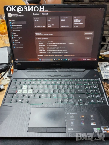 Asus tuff gaming a15 144hz