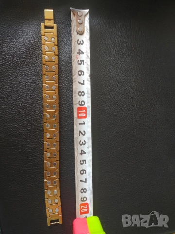 Японска Магнитна Титаниева Гривна За Здравето На Тялото + Безплатна Доставка, снимка 7 - Гривни - 51710278