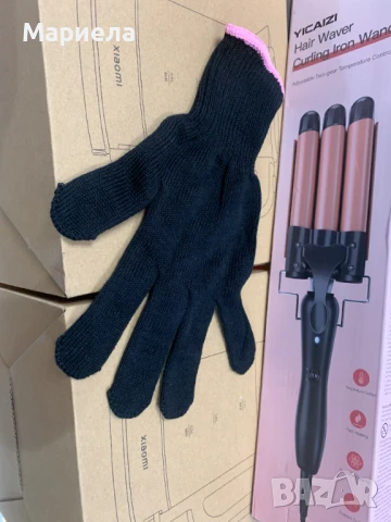 Ретро преса до 210°С / Ретро преса с 3 цилиндъра х 25мм., снимка 8 - Преси за коса - 51176906