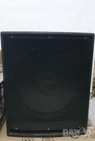 Viscount V50 Sub 15" активен събуфер made in Italy 1250W, снимка 2 - Тонколони - 53685843