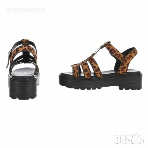 Дамски сандали на платформа, 2цвята , снимка 13 - Сандали - 51098179