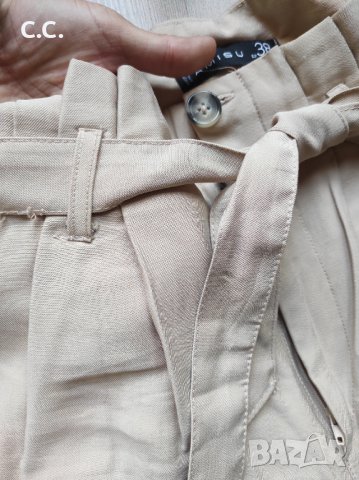 Бежов панталон,размер 38, цена 10лв, снимка 3 - Панталони - 38615448