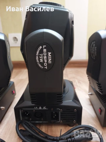 75W Mini SPOT LED Moving Head, DJ осветление, снимка 10 - Други - 51122789