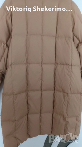 Шуба с пълнеж от естествен пух., снимка 3 - Якета - 52300103