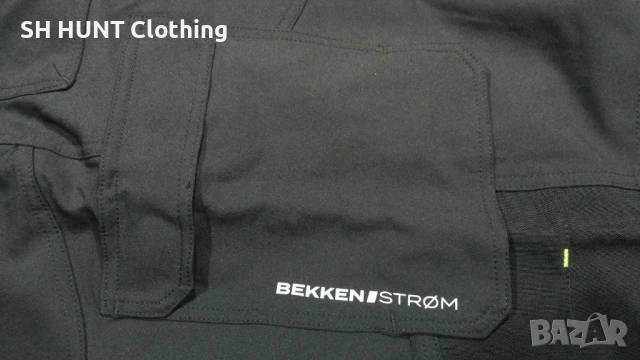 Bekken & Strom MOELV HÅNDVERKSBUKSE 4-VEIS STRETCH SVART Work Pant размер XL еластичен работен W2-61, снимка 6 - Панталони - 51993907
