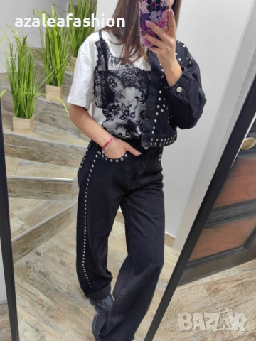 Дамски дънки, снимка 2 - Дънки - 53667085