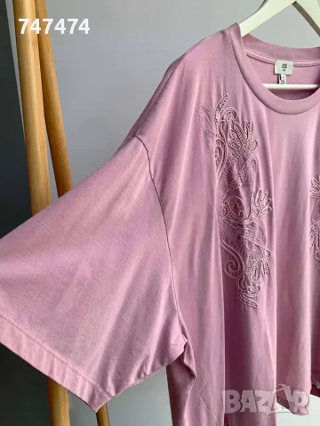 Нова тениска 3ХЛ River island, снимка 3 - Тениски - 56129853