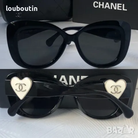 CH дамски слънчеви очила черни , снимка 3 - Слънчеви и диоптрични очила - 48002716