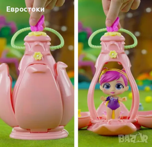 Кукла Bloopies Fairies, Surprise, кукла-фея с изненади, светеща кукла с магическа капсула и аксесоар, снимка 4 - Кукли - 49156438
