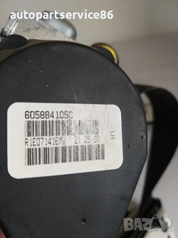 Преден ляв колан за безопасност за Jeep Patriot (2008) 605884105C, снимка 2 - Части - 53510514