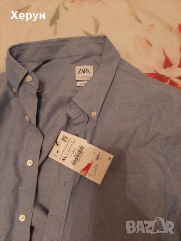 Мъжка риза Zara, снимка 2 - Ризи - 39943433