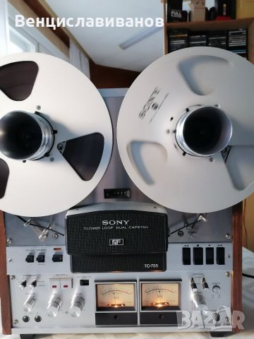 Магнетофон - SONY TC - 755 , снимка 3 - Декове - 39135581