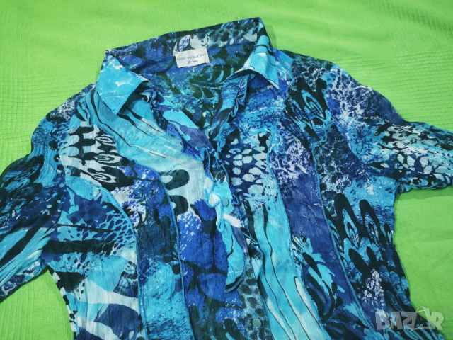 Amy Vermont / M* / дамска лятна проветрива риза туника / състояние: ново, снимка 10 - Блузи с дълъг ръкав и пуловери - 44508774