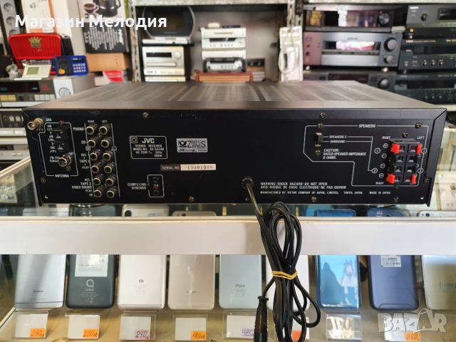 Ресийвър с 7 канален еквалайзер JVC RX-555 В отлично техническо и визуално състояние., снимка 12 - Ресийвъри, усилватели, смесителни пултове - 36207884