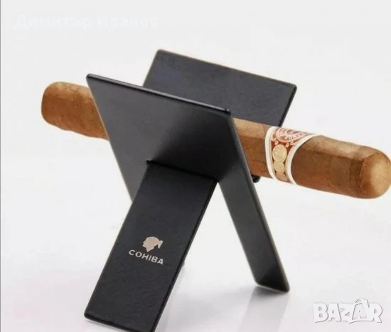 Cohiba сгъваема преносима стоманена стойка за пури, снимка 4 - Други - 50980211