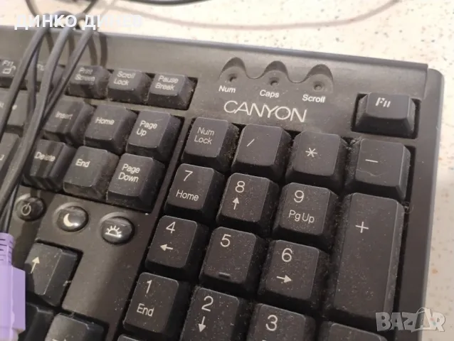 Клавиатура мишка захранващи кабели за компютър, снимка 3 - Клавиатури и мишки - 50333443