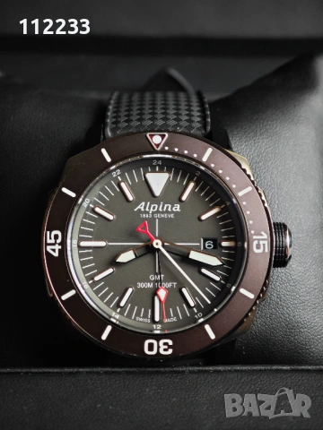 ALPINA Seastrong Diver GMT, снимка 3 - Мъжки - 53428066