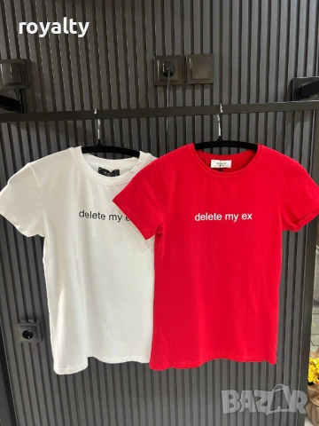 Дамски Тениски Червена Черна 