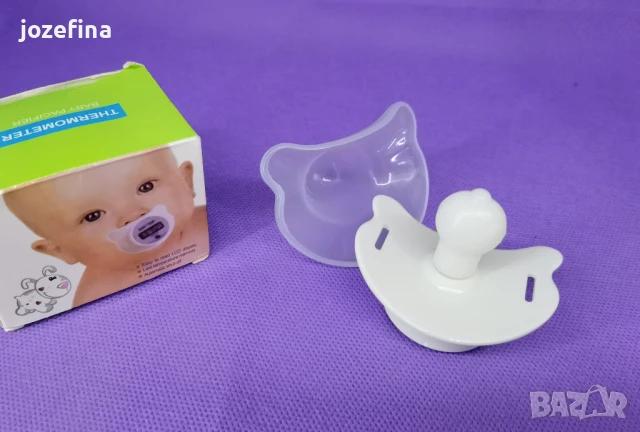 Дигитален термометър тип биберон за бебета- чисто нов, снимка 3 - Прибори, съдове, шишета и биберони - 51395942