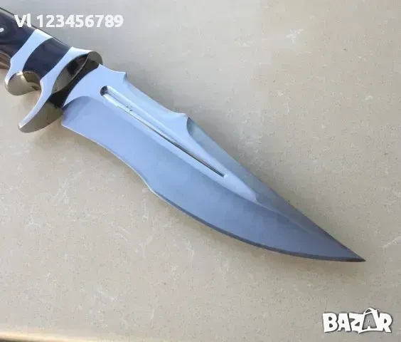 Стабилен и тежък ловен нож, кания 190 х305, снимка 2 - Ножове - 53863395