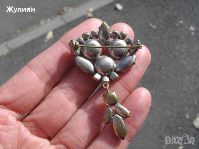 СТАРА БРОШКА, снимка 6 - Антикварни и старинни предмети - 42611929