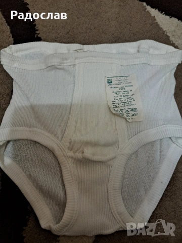 Чисто нови български памучни слипове от времето на соца , снимка 2 - Бельо - 53726367