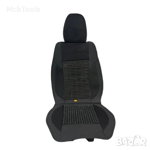 Универсален масажор за Камион / Автомобил от бамбукови топчета и кожа