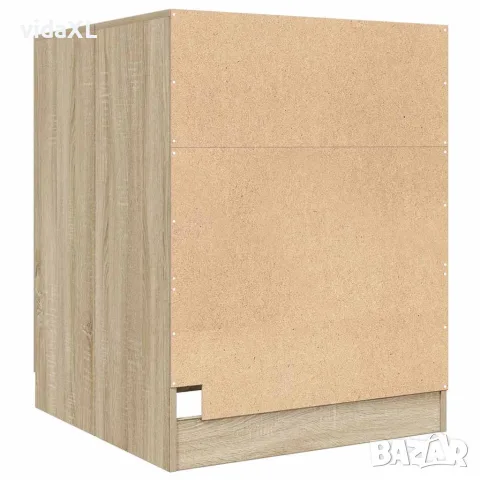 vidaXL Шкаф за пералня сонома дъб 70,5x71,5x91,5 см, снимка 6 - Шкафове - 56148228