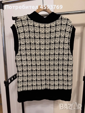 Пуловер без ръкав, снимка 3 - Блузи с дълъг ръкав и пуловери - 52451026