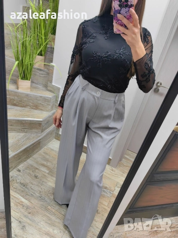 Дамски сет блуза с панталон, снимка 2 - Комплекти - 52733598
