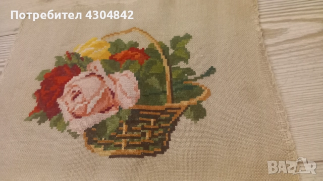 Гоблен Рози , снимка 2 - Гоблени - 52059224