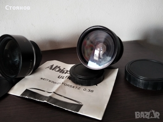 Обективи, телеконвектори SONY, Konica, BEROFLEX, Albinar, снимка 18 - Обективи и филтри - 46675238