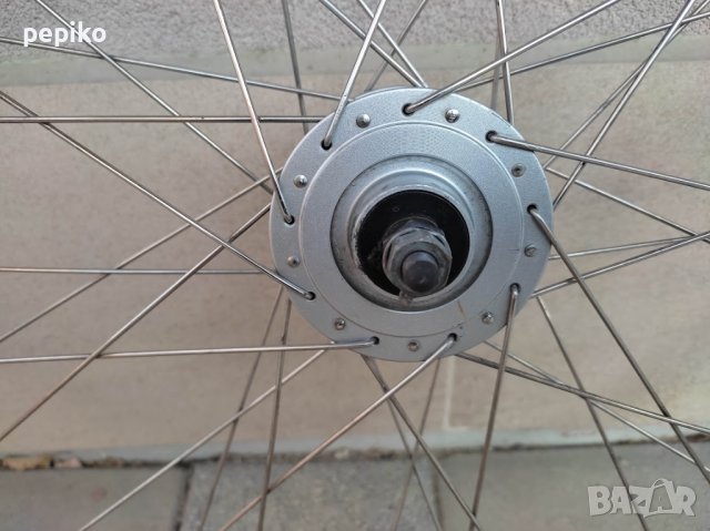 Продавам колела внос от Германия алуминиева двойностенна капла с динамо главина ZAG RYDE 28 цола, снимка 2 - Части за велосипеди - 39663946