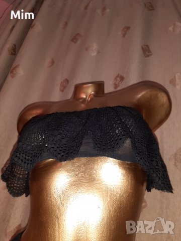 Viktoria's Secret S Черно дантелено бюстие , снимка 2 - Корсети, бюстиета, топове - 39014797
