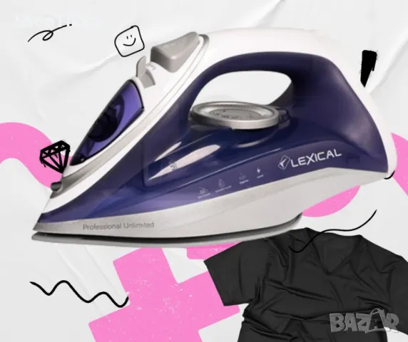 Уникална парна ютия предоставя мощност, удобство и грижа за вашите дрехи LEXICAL TOP LUX LSI-1014 , снимка 2 - Ютии - 49520404