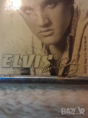 Стара табакера с лика на Елвис Пресли в добро запазено състояние , снимка 3 - Антикварни и старинни предмети - 48459042