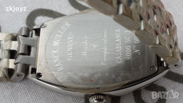 НОВ МЪЖКИ ЧАСОВНИК FRANCK MULLER, снимка 5 - Мъжки - 34486982
