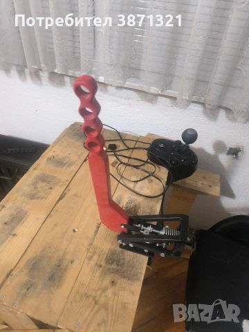 ръчна спирачка за компютър, снимка 2 - Джойстици и геймпадове - 53335145