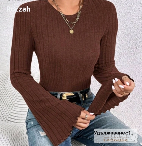 Жилетки и блузи в различни цветове , снимка 3 - Блузи с дълъг ръкав и пуловери - 44307489